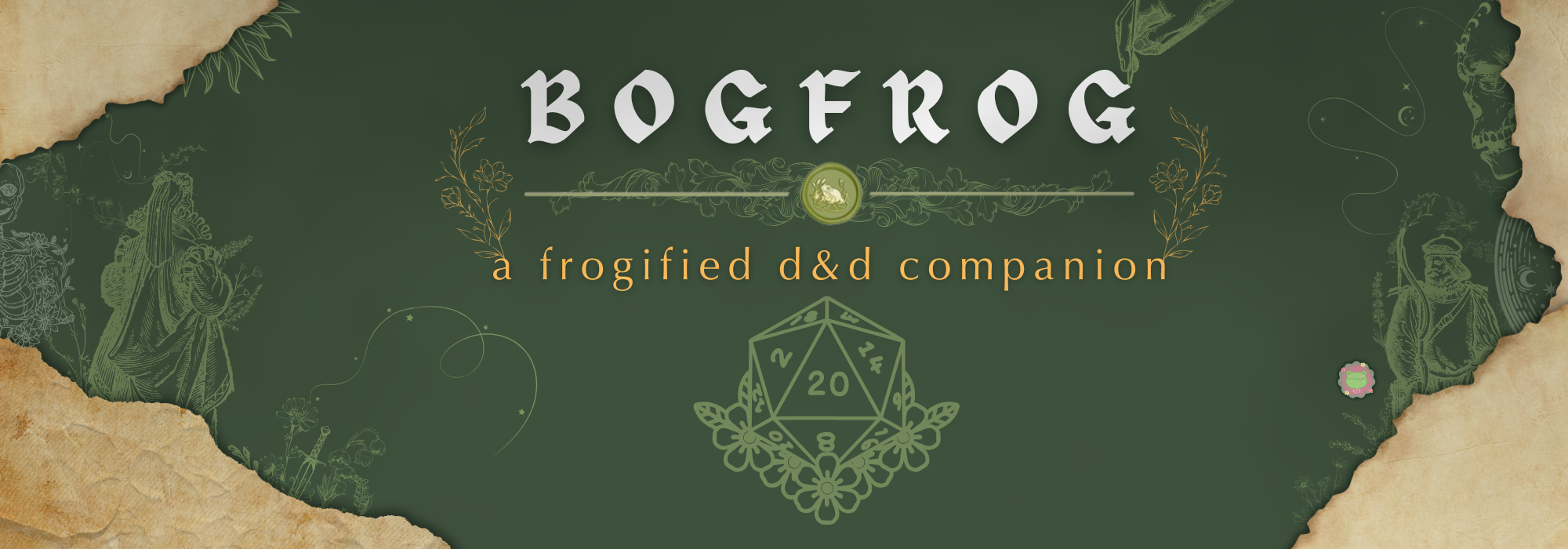 bog frog banner